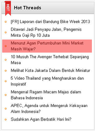 "Indonesia Negeri Sejuta Mini Market" (PARAH)