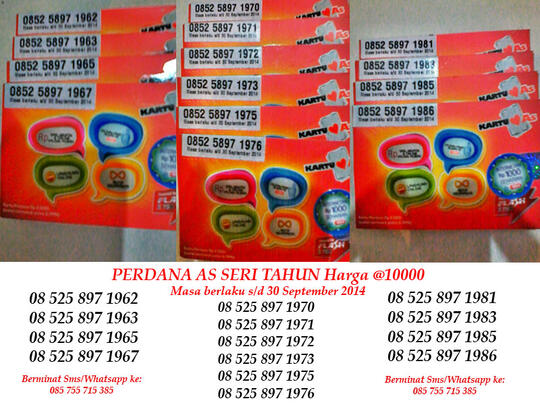 Perdana Cantik Murah AS Seri Tahun (Segel)