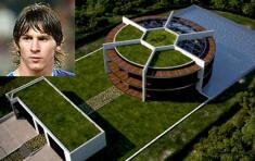 Rumah Messi Yang Sperti Bola