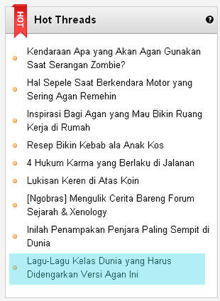 Lagu - Lagu Berkelas Dunia Khusus Kaskuser 'Berkuping Sakti'......
