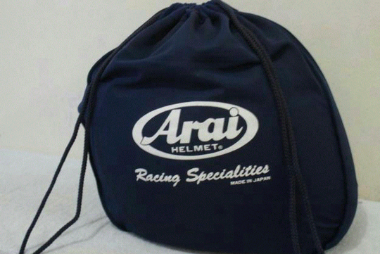 Terjual Sarung helm ARAI original murah 