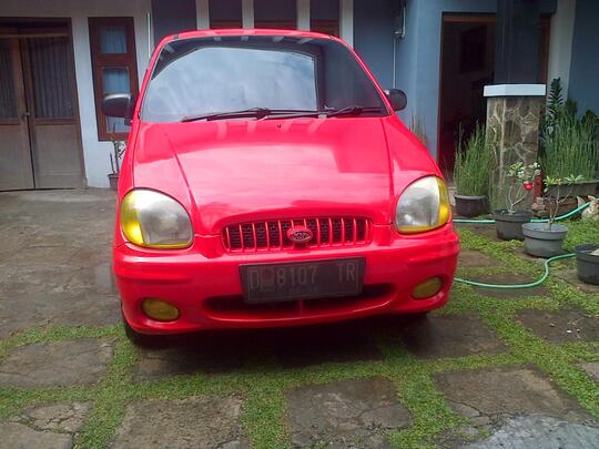 JUAL OVER KREDIT MURAH CEPAT KIA VISTO 2001 MATIC MULUS TERAWAT