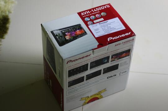HEAD UNIT PIONEER 1450DVD BARU 3 BULAN PAKE MASIH GARANSI DAN KINYIS KINYIS