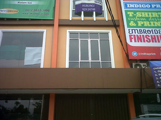 DISEWAKAN RUKO - SERPONG TANGERANG