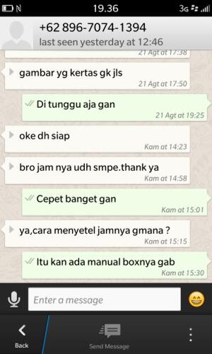 Kumpulan Testimoni Kaskuscyber