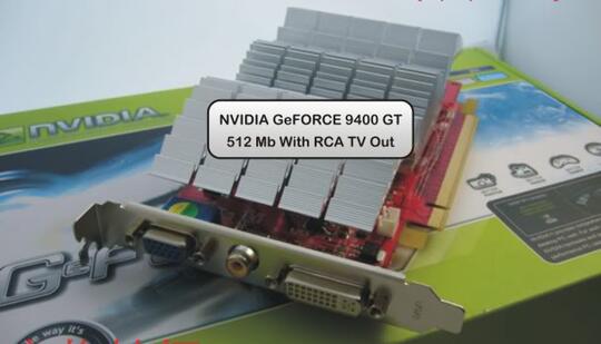 VGA Card PCI With RCA Video For TV Output