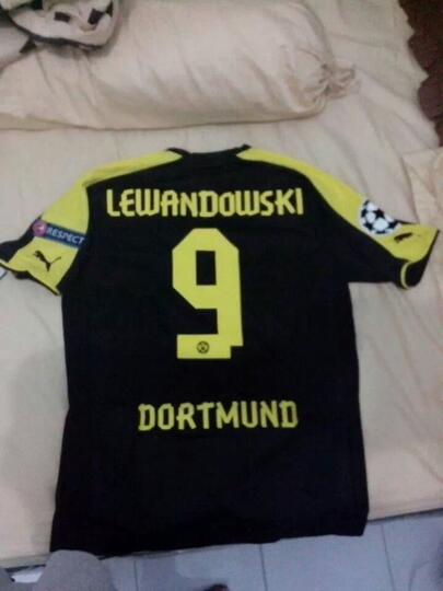 Terjual Jersey Dortmund Lewandowski Full Patch Ucl Black Grade Ori Kaskus