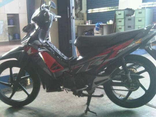 Jual Honda Supra x 125cw muluz gress Km Rendah...