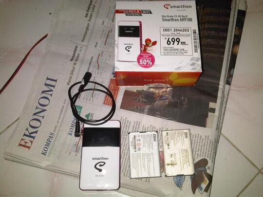 Modem Smartfren EVDO Rev B Ar918b, ce81b, Ac2726 Baru Seminggu Solo