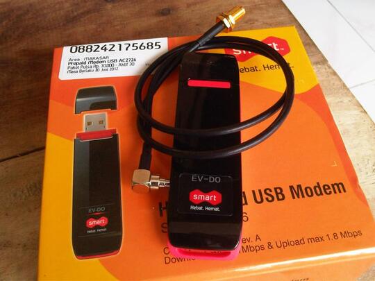 Modem Smartfren EVDO Rev B Ar918b, ce81b, Ac2726 Baru Seminggu Solo