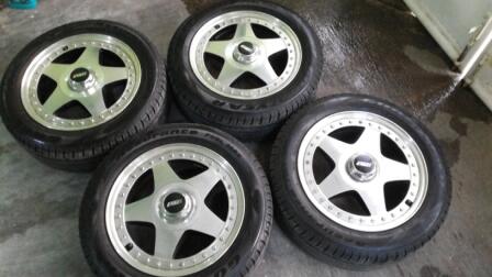 VELG ENKEI STAR (PALANG 5) PCD 4X100 LEBAR 6" R15