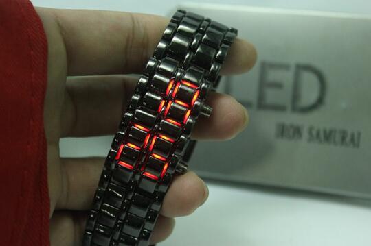 JAM TANGAN IRON SAMURAI LED. TERMURAH GAN. HARGA 75 RIBU
