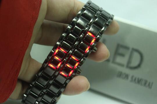 JAM TANGAN IRON SAMURAI LED. TERMURAH GAN. HARGA 75 RIBU