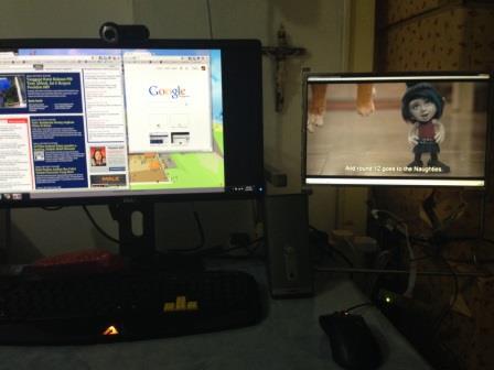 Cara mengubah LCD laptop rusak menjadi 