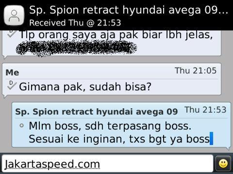 Modifikasi spion manual jadi retract untuk semua mobil