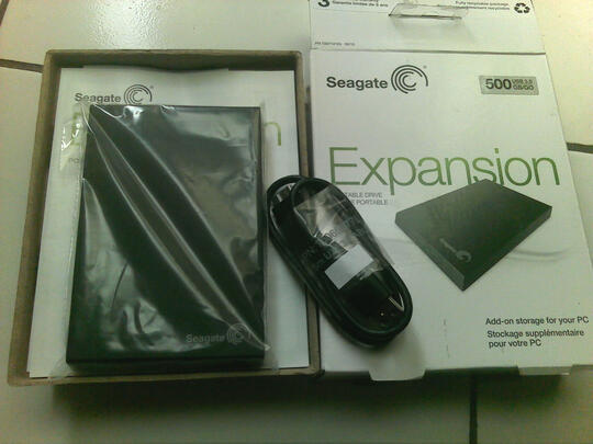 JUAL MURAH HDD EXT SEAGATE EXPANSION 500 GB USB 3.0 FULL ISI COD BANDUNG