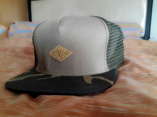 Terjual wts ALTOS SNAPBACK CAMO TRUCKER 