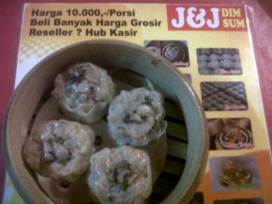 Dim Sum by J&J DIMSUM 9000/porsi 5pcs