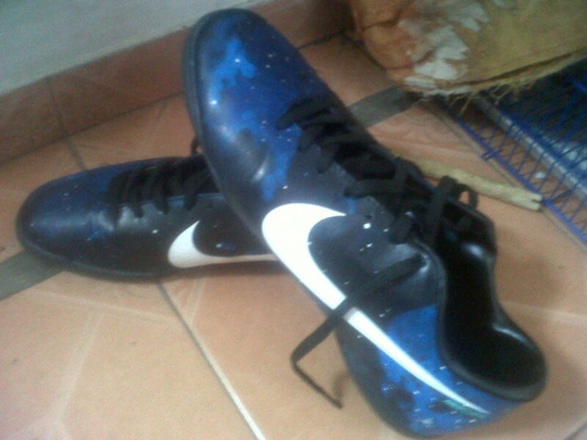 Sepatu futsal nike galaxy CR second size 44 grade ori