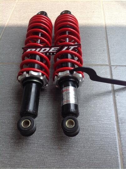 WTS SHOCK/SEKOK RIDE IT (red) murah mulus berkualitas (surabaya-sidoarjo)