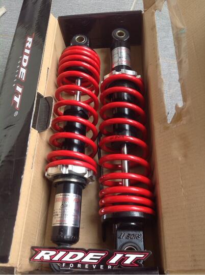WTS SHOCK/SEKOK RIDE IT (red) murah mulus berkualitas (surabaya-sidoarjo)