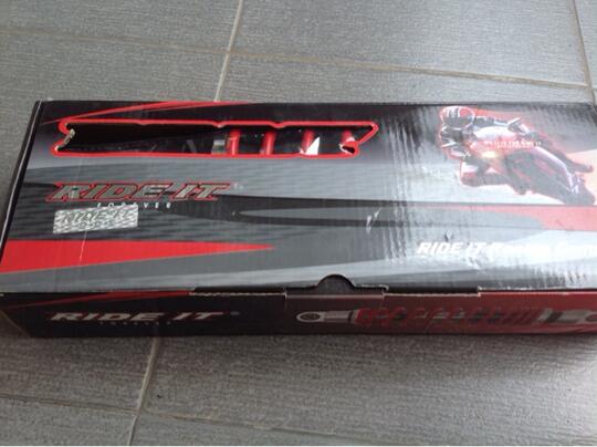 WTS SHOCK/SEKOK RIDE IT (red) murah mulus berkualitas (surabaya-sidoarjo)
