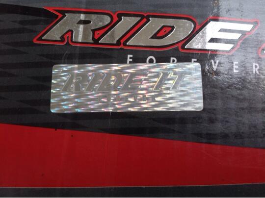 WTS SHOCK/SEKOK RIDE IT (red) murah mulus berkualitas (surabaya-sidoarjo)