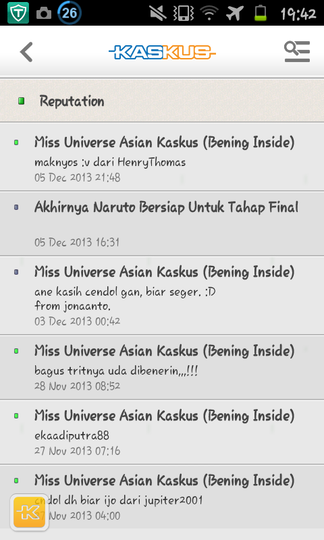 Miss Universe Asian Kaskus (Bening Inside)