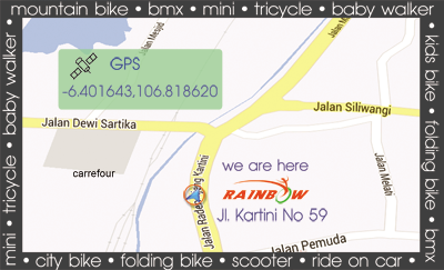 Terjual Rainbow Bike Toko Sepeda Depok Murah Pacific Genio Exotic Phoenix Family