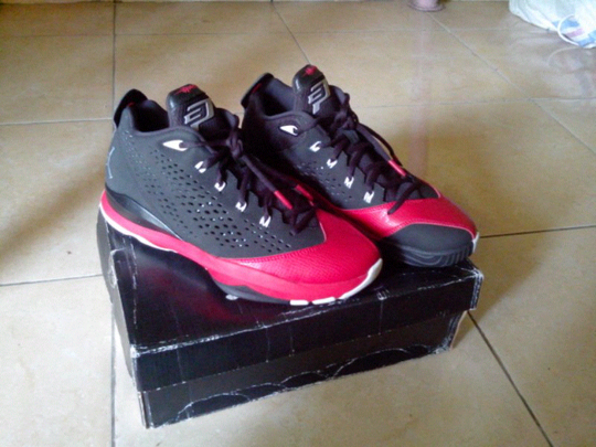 fs : sepatu basket original air jordan cp3 vII size 9..not kobe,lebron