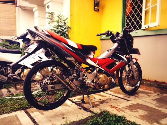 Modifikasi Satria Fu 2005