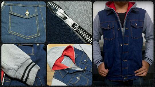 WTS - JAKET DENIM HOODIE