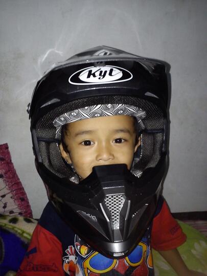 Terjual HELM KYT CROSS OVER (ABU-ABU 