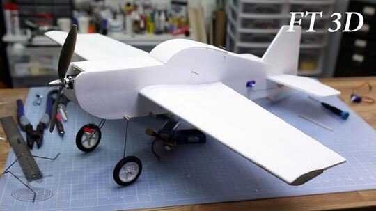 Kit pesawat dari Flitetest.com (buka dulu ya.)