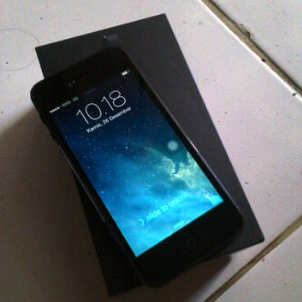 Jual IPhone 5 16gb Black, murah gan!!