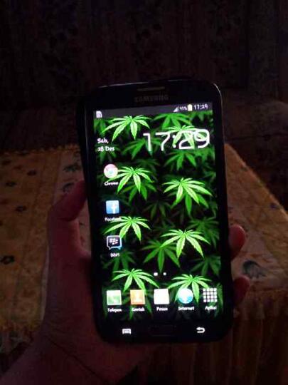 SAMSUNG GALAXY NOTE 2 N7100 HITAM BATANGAN