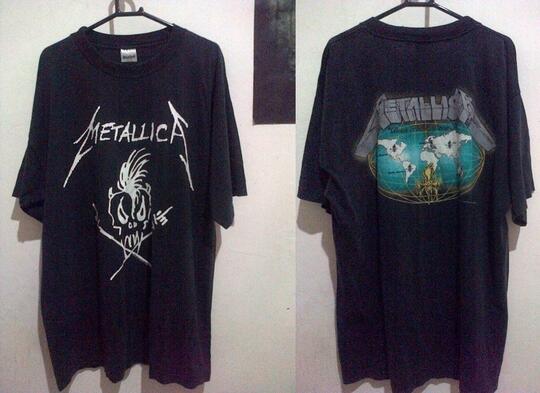Terjual JUAL: SHIRT KAOS VINTAGE BAND METAL, GLAM, HARDROCK 