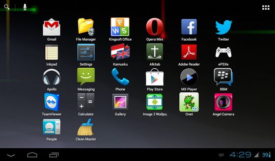 SAMSUNG GALAXY TAB P1000 ICS BBMAN LANCAR BU