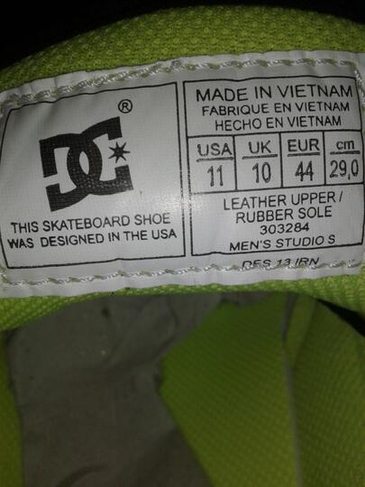 Terjual JUAL SEPATU DC SHOES USA MADE IN VIETNAM. TERMURAH SE-KASKUS. ONLY  200 K | KASKUS