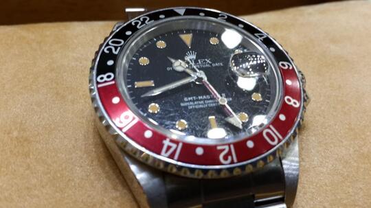 ORIGINAL VINTAGE ROLEX GMT MASTER II 