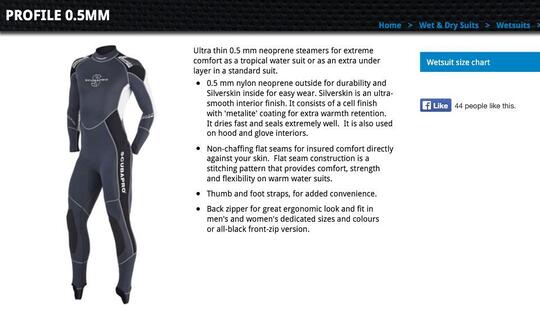 harga wetsuit scubapro