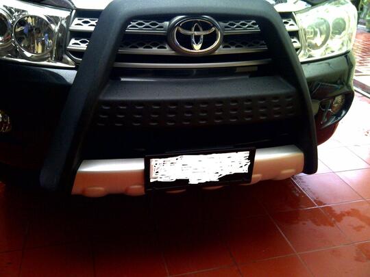 Barang Ex Fortuner 2009 (2nd Edition) , Lenso Intimidator, Eibach , towing , tanduk