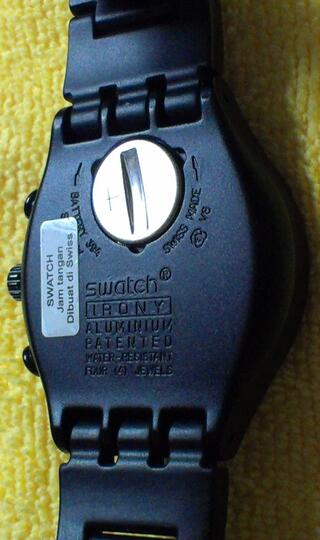 BNIB Swatch Irony Aluminum Reptile YCB4015AG - Murah