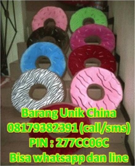 Bantal Donat velboa dacron 40cm 45cm ready stock reseller dropship grosir ecer