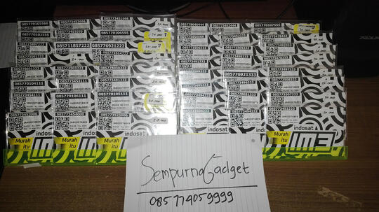 NOMOR CANTIK INDOSAT M3 TRIPLE MURAHHH !!!