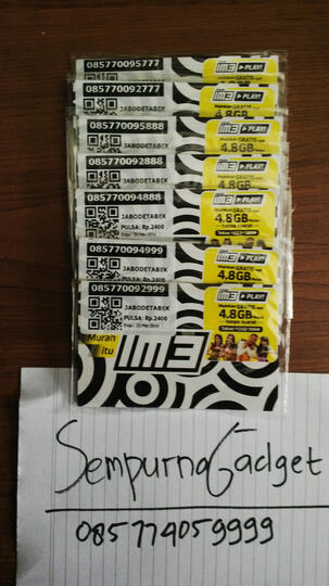 NOMOR CANTIK INDOSAT M3 TRIPLE MURAHHH !!!