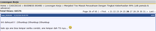 (Sharing-New release) Menjebol Tes Masuk Perusahaan Dgn Tingkat Keberhasilan 99%