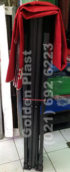 JUAL Tenda Lipat American Matic besi hitam 2x2, 2x3, 3x4, 3x6