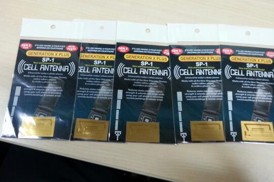 Jual Sticker stiker Penguat Sinyal Gen-X SP-1 & Plus untuk HP/Handphone Modem Bandung