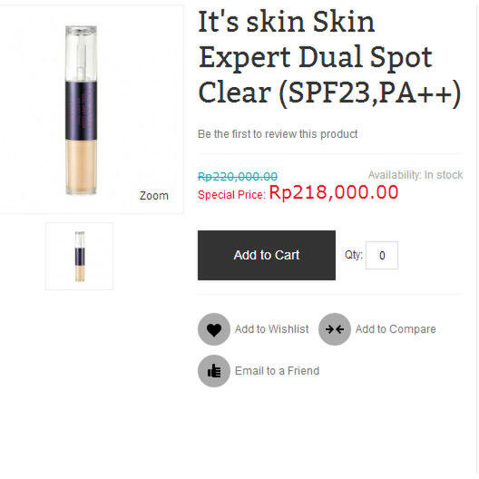 Bintik Hitam ?! Big No No !!! Solusinya Its Skin_KOREA BRAND